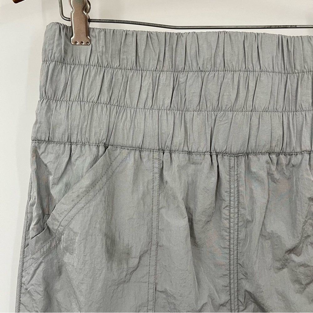 Free People M Movement Way Home Joggers 0031 Arctic Mist Silver medium - Picture 3 of 11